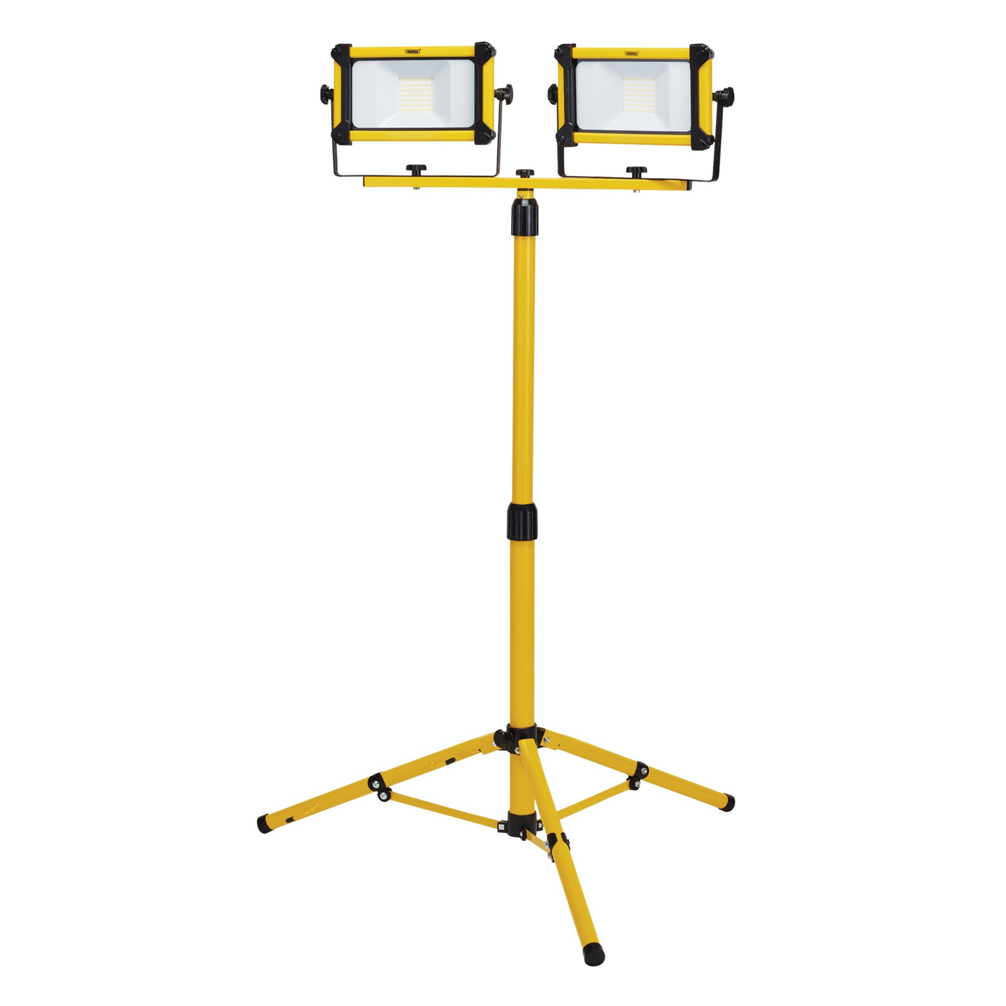 Draper 03203 SMD LED Tripod Site Light, 2 x 30W, 6600 Lumens 110V