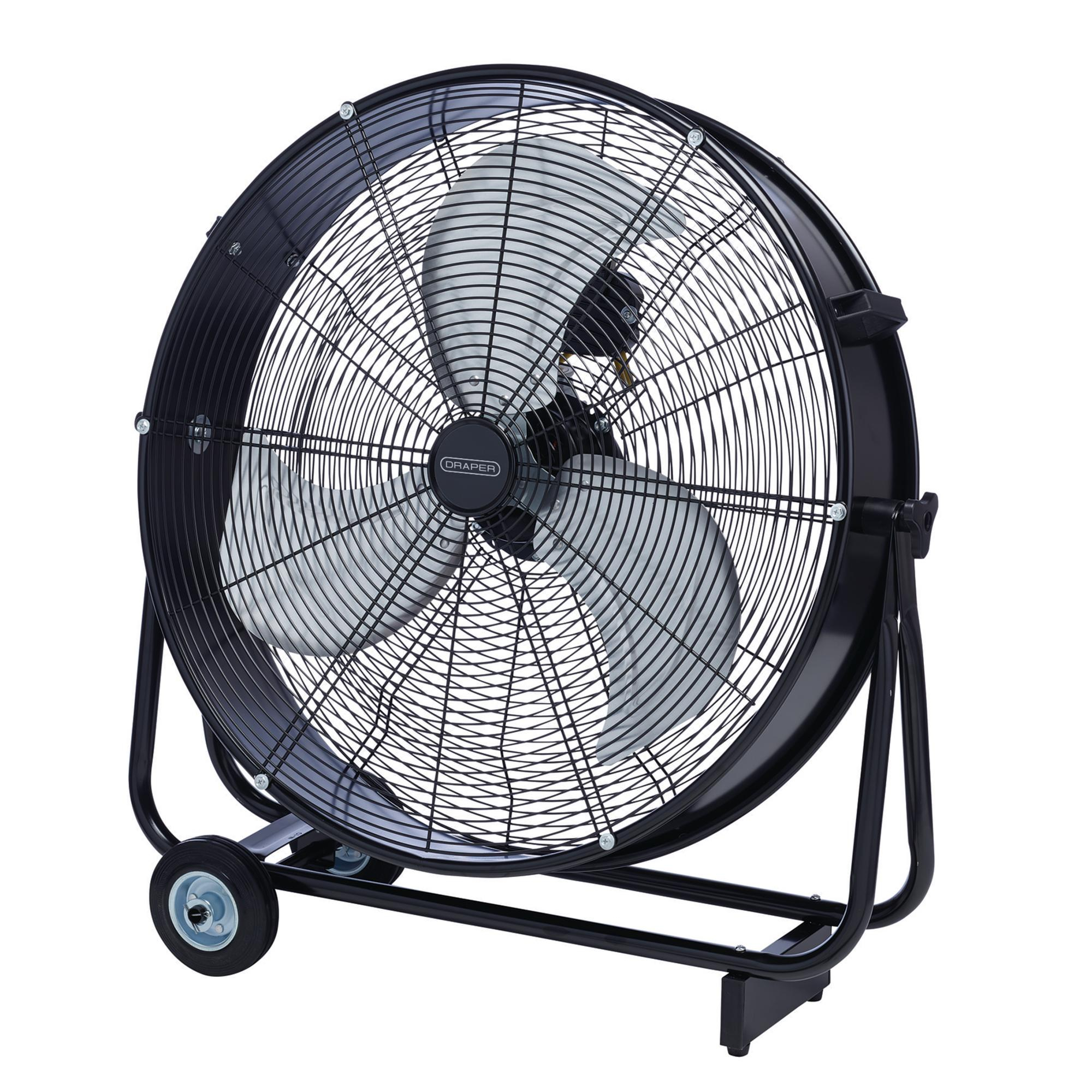 Draper 03365 HV24110 110 V Drum Fan, 24"/610mm, 125 W