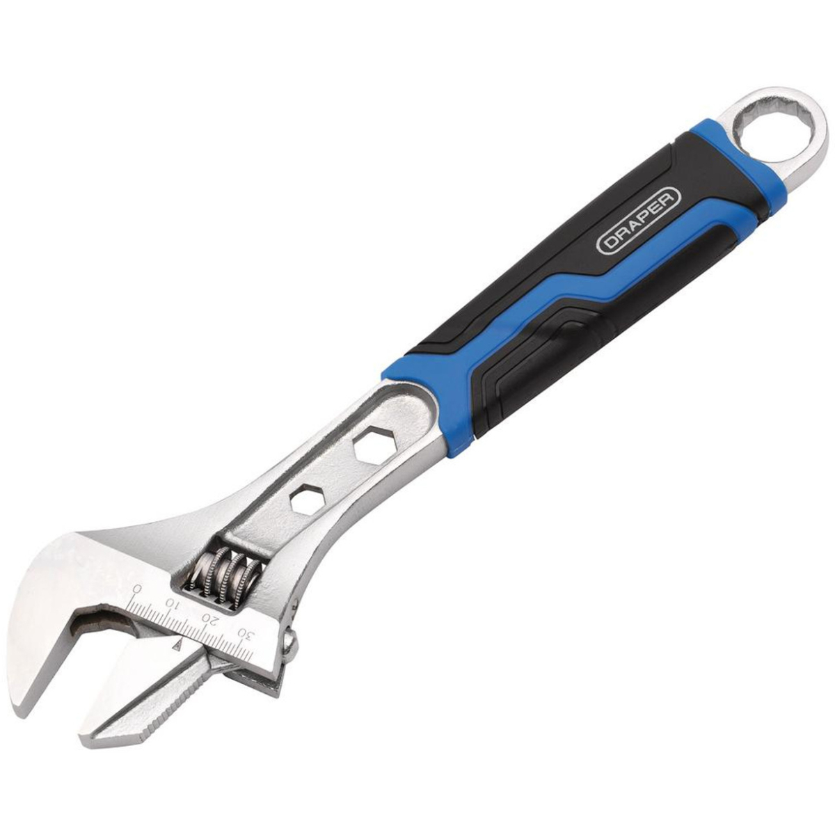 Draper 03825 Reversible Adjustable Wrench, 258mm
