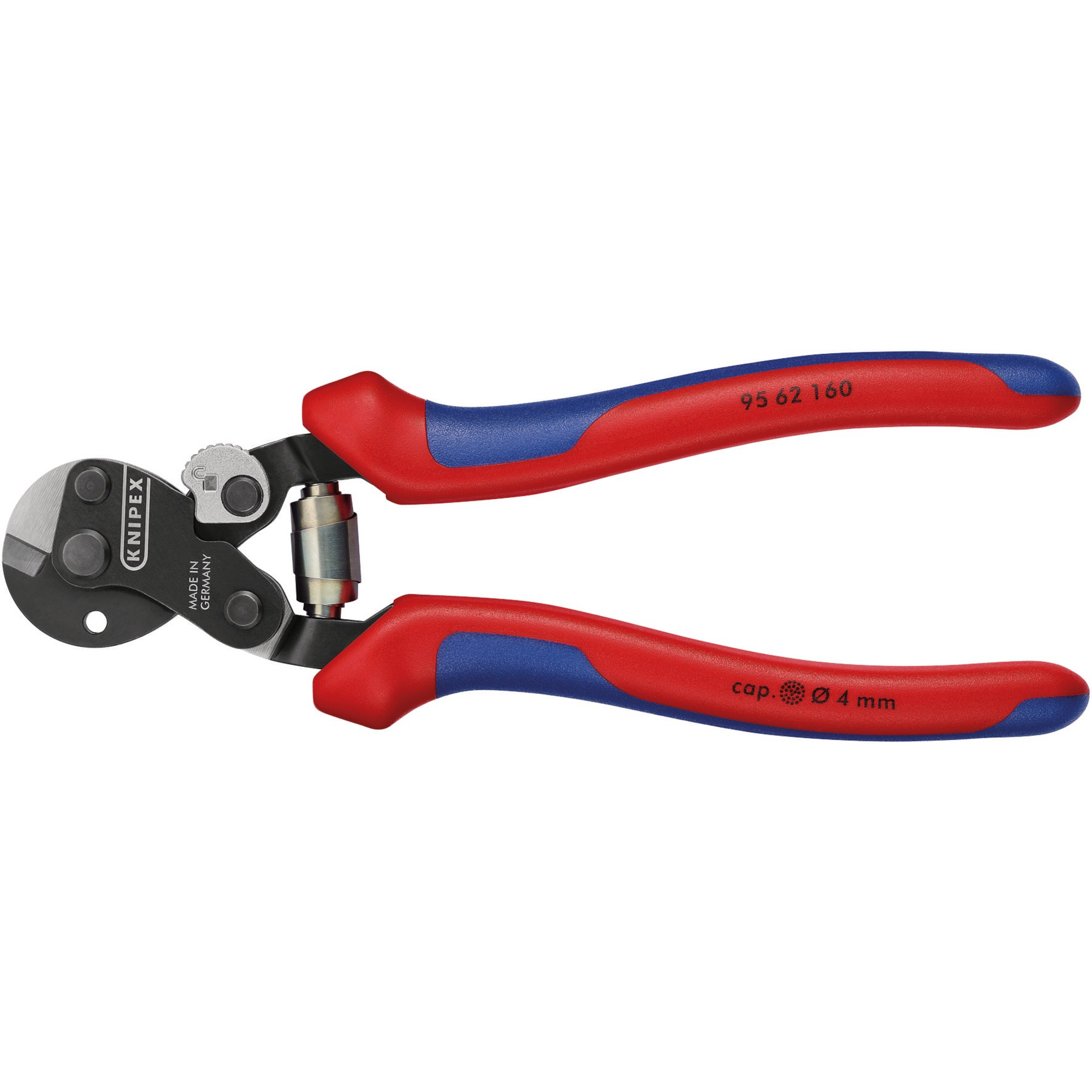 Knipex 95 62 160SBE 160mm Wire Rope Cutters with Heavy Duty Handles 04598