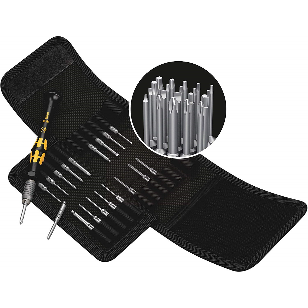 Wera Kraftform Kompakt Micro 20 ESD 1 Pre-Set Precision Torque Screwdriver Set 05073671001