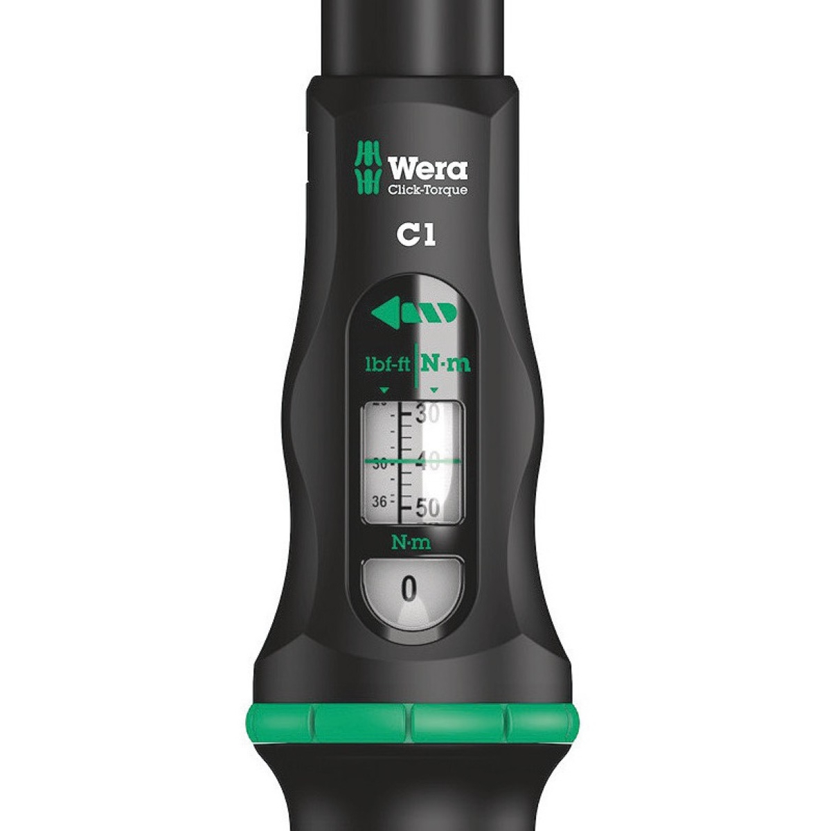 Wera Click-Torque C1 Torque Wrench 1/2" Square Drive 10 - 50 Nm 05075620001