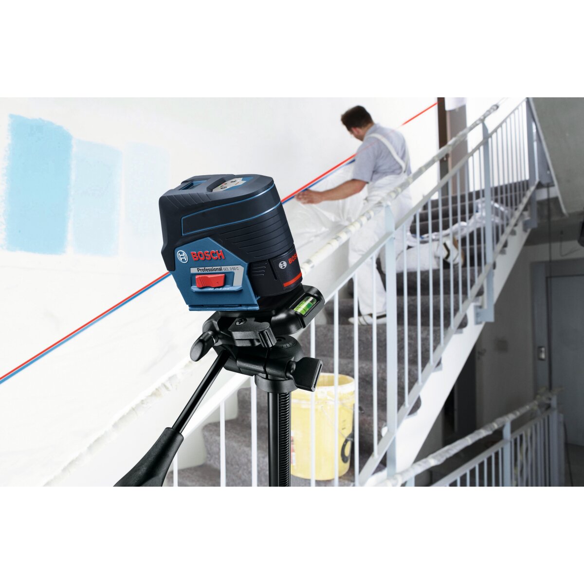 Bosch GCL 2-50 C 50m Combi Laser with Connectivity + RM2