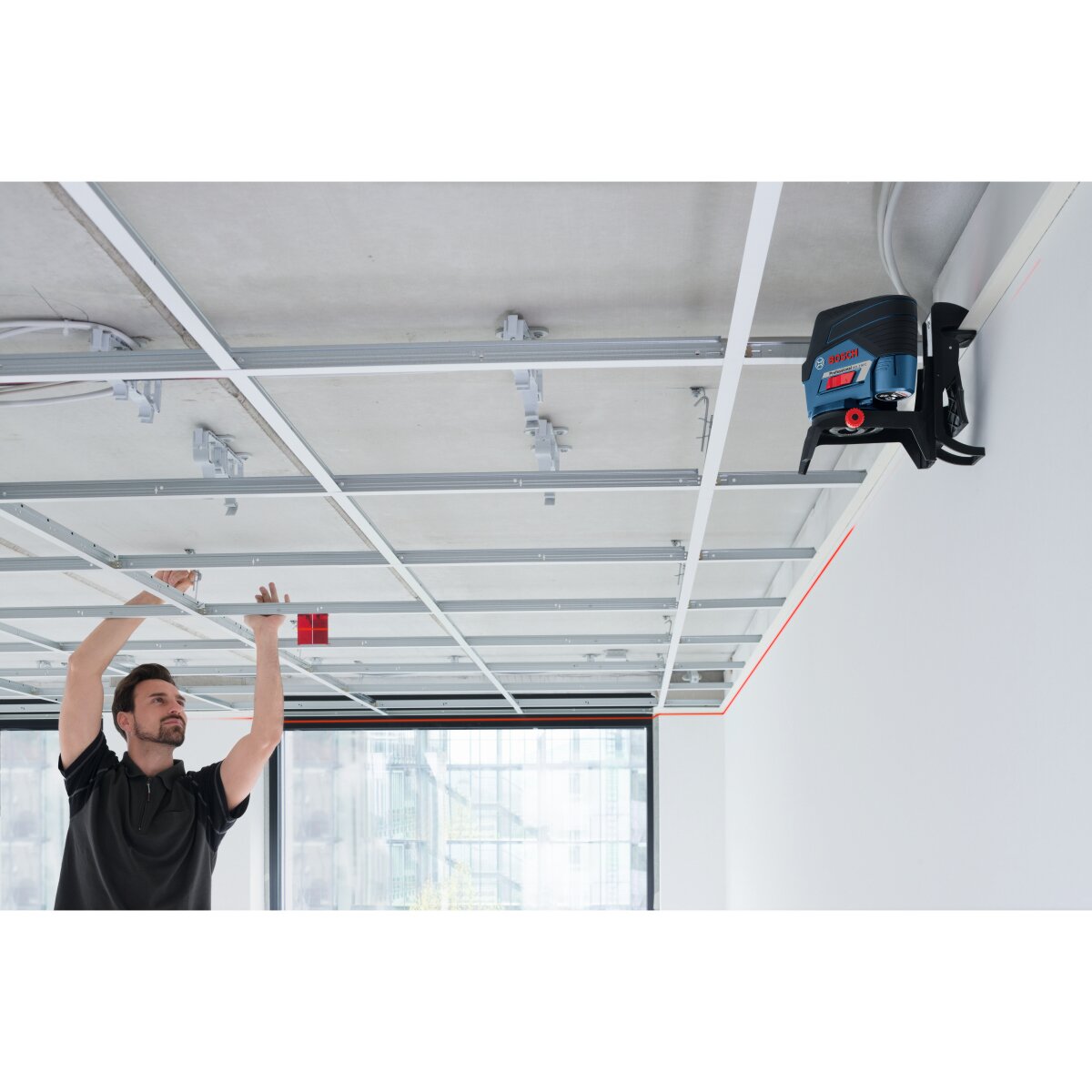 Bosch GCL 2-50 C 50m Combi Laser with Connectivity + RM2