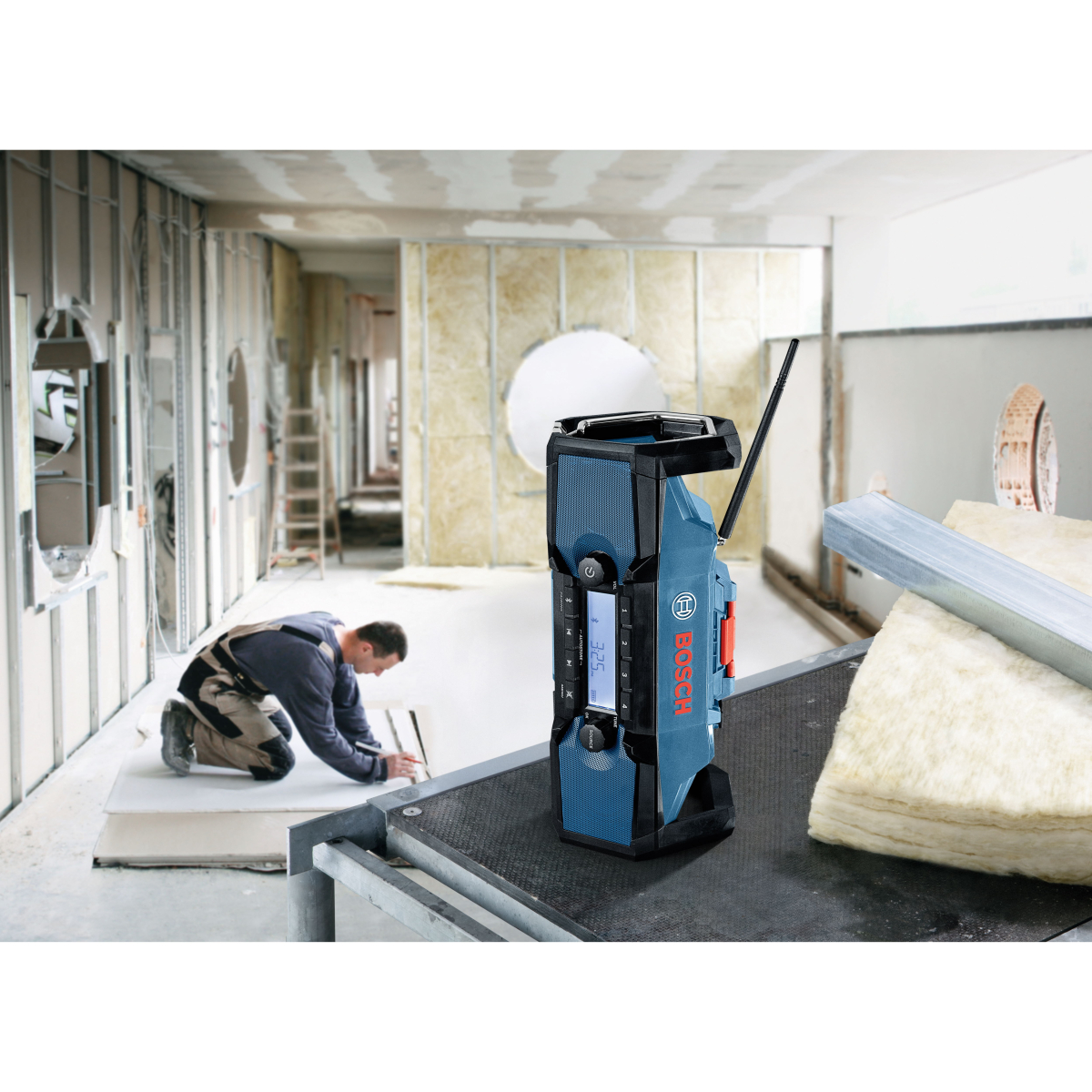 Bosch GBP18V-2C Body Only 18V Connection Ready Bluetooth Radio in Carton
