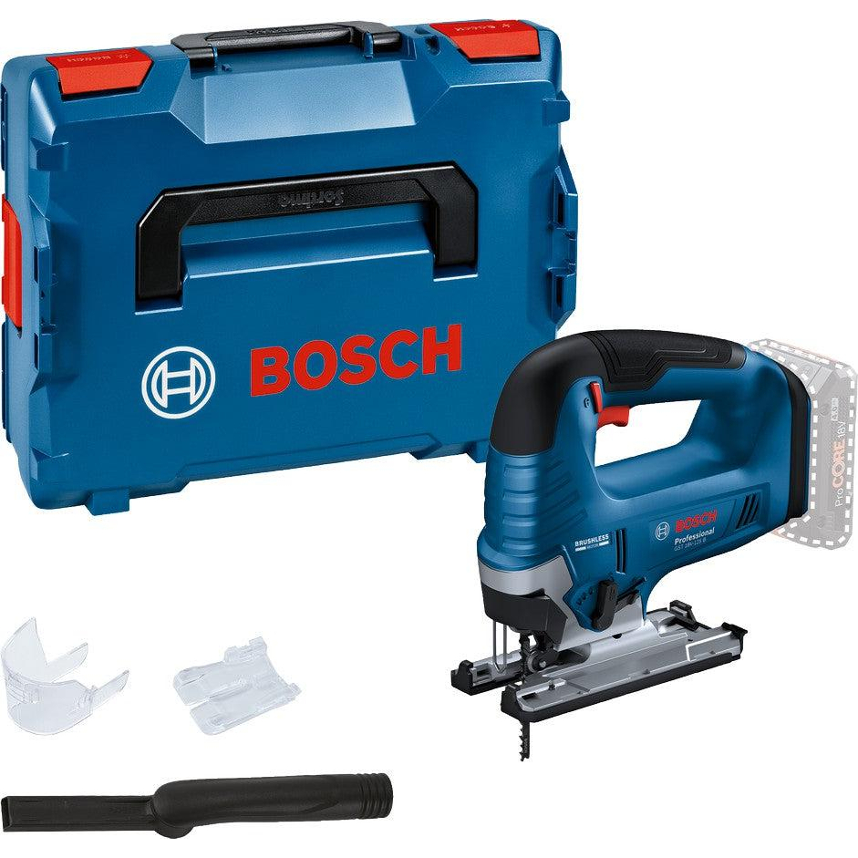 Bosch GST 18V-125 B Body Only 18V Bow Handle Jigsaw Brushless in L-Boxx