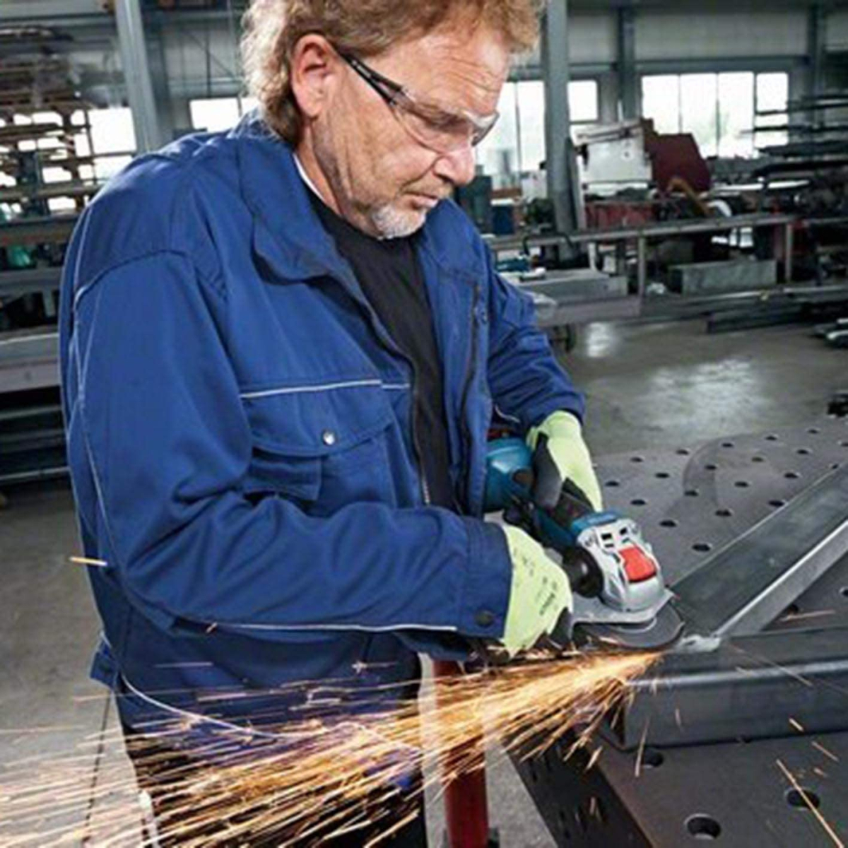 Bosch GWX18V-10N Body Only 18V X-LOCK Brushless 125mm Angle Grinder in Carton