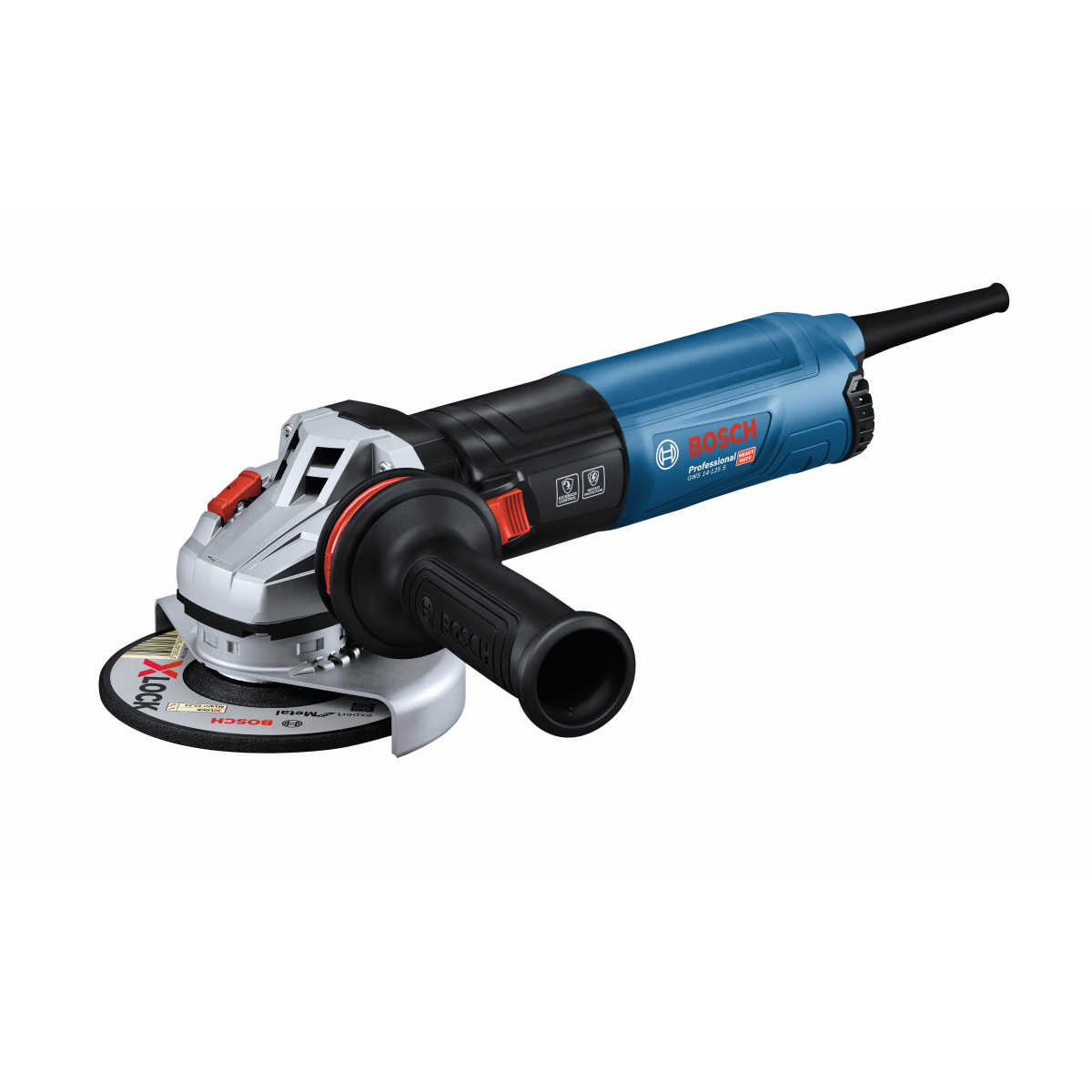 Bosch GWS 14-125 S 5"/125mm 1400w Angle Grinder Vibration Control Kickback Control