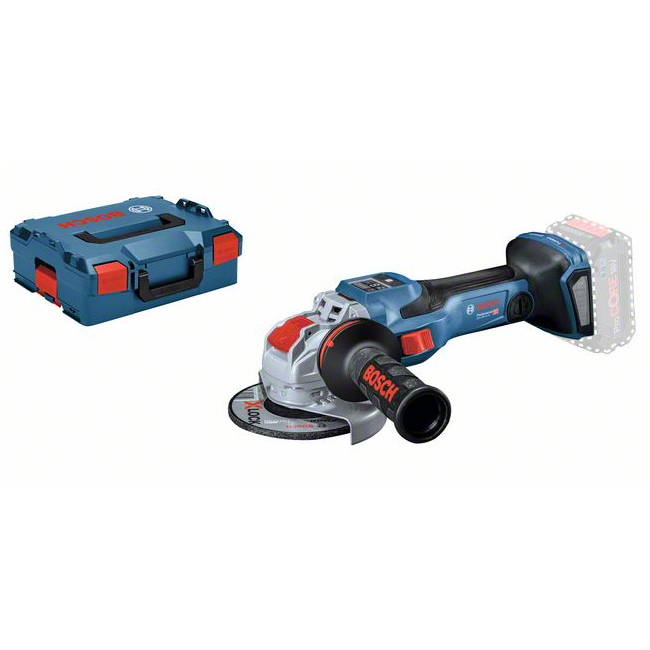 Bosch GWX18V-15SC Body Only 18V X-LOCK BITURBO Connection Ready Brushless 125mm Angle Grinder in L-BOXX