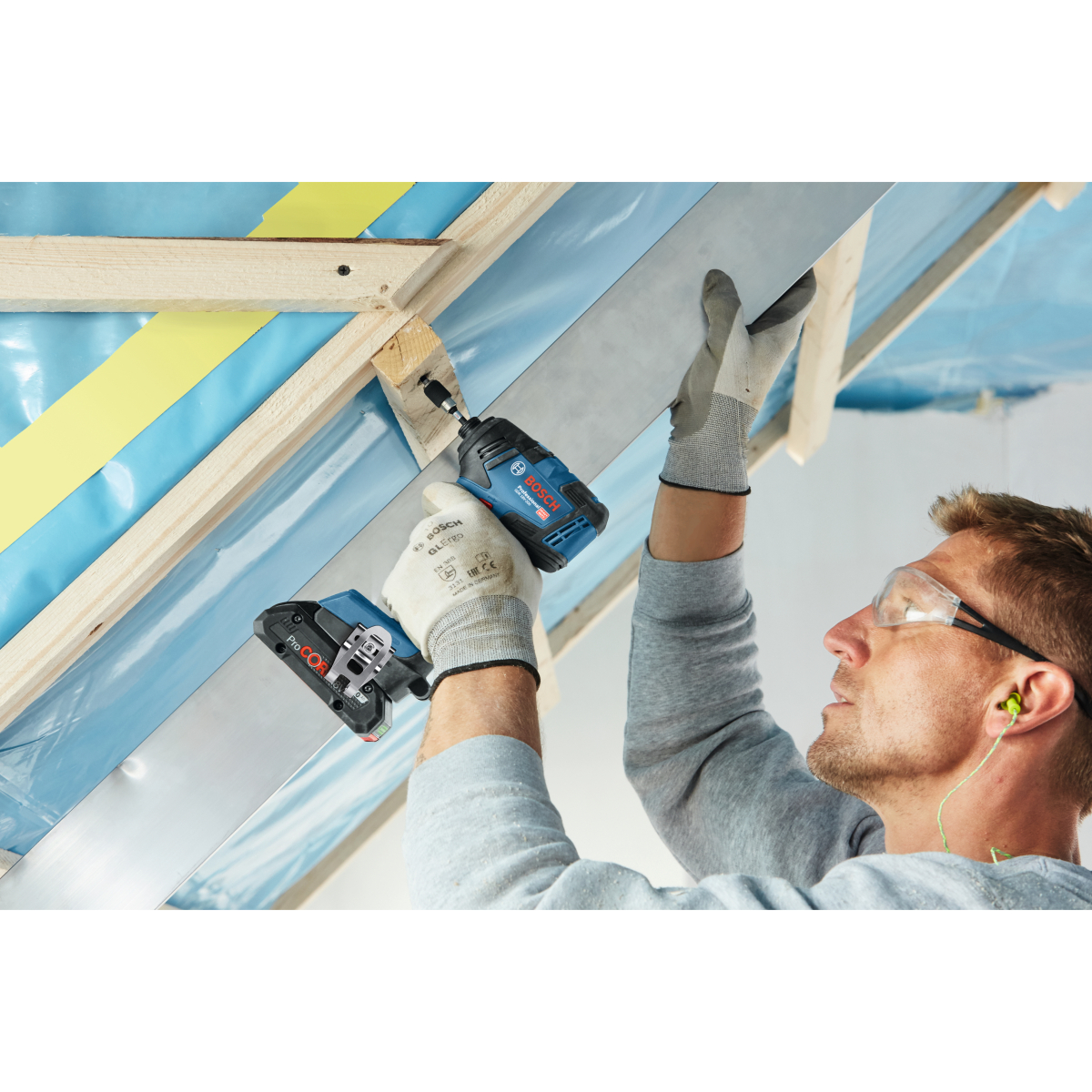 Bosch GDX18V-200 NCG Body Only 18V Brushless 1/4" Impact Driver in L-BOXX