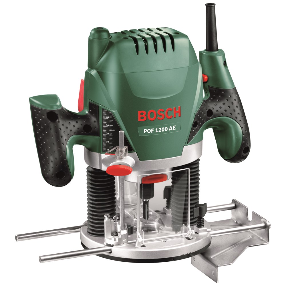 Bosch POF1200AE 1200W ¼" & 8mm Plunge Router