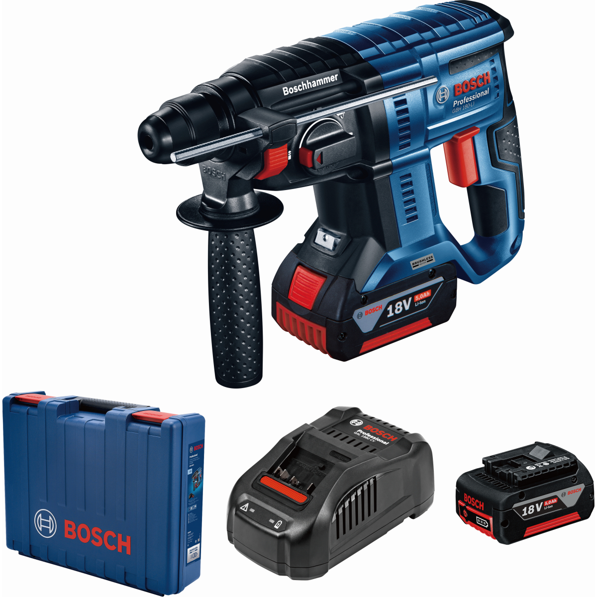 Bosch GBH18V-21N Body Only 18V Brushless SDS+ Hammer in Carton