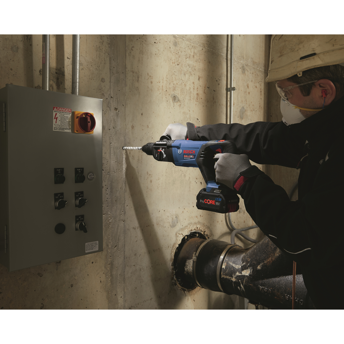 Bosch GBH18V-26D Body Only 18V Brushless SDS+ Rotary Hammer in Carton