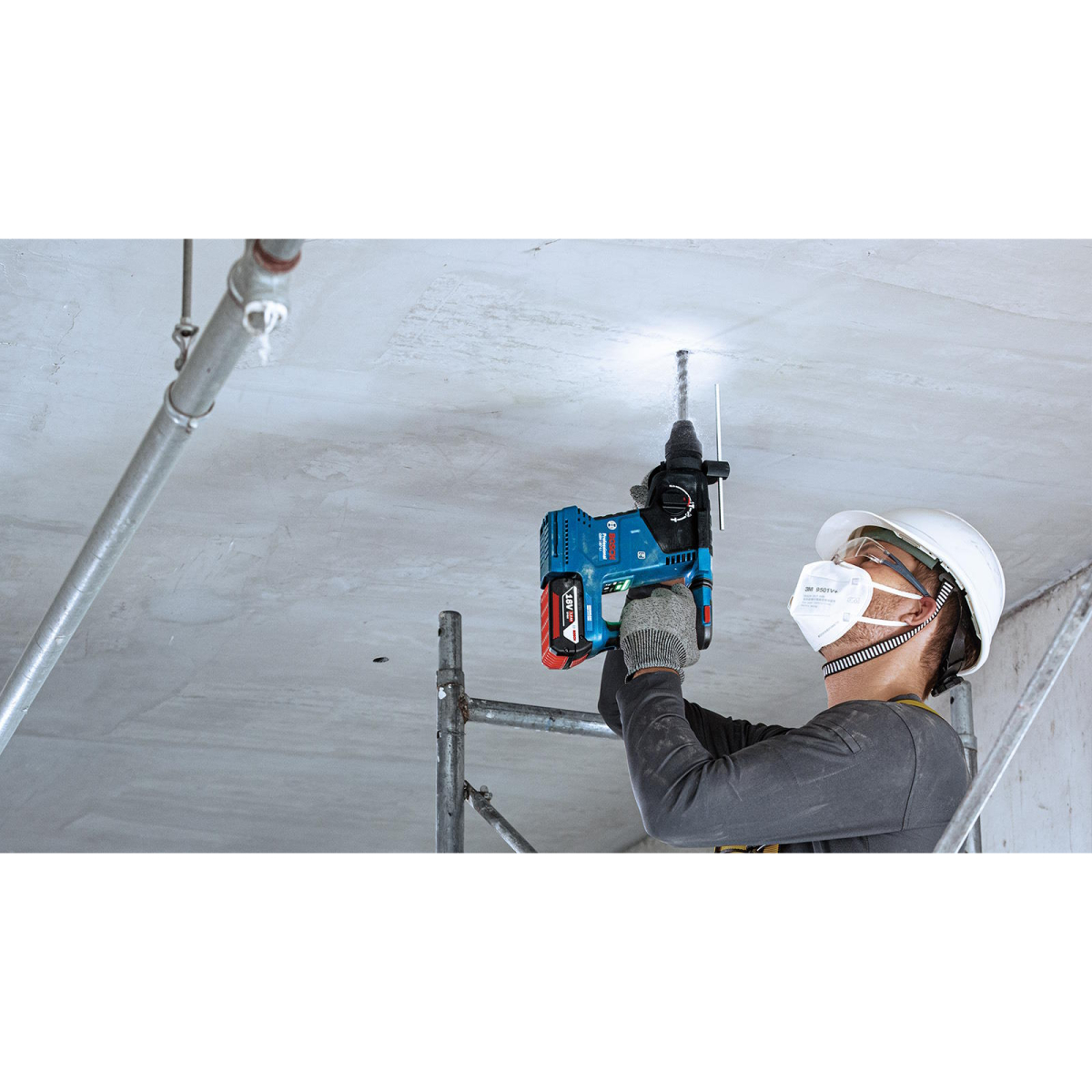 Bosch GBH18V-24 Body Only 18V SDS+ Rotary Hammer Brushless in L-Boxx