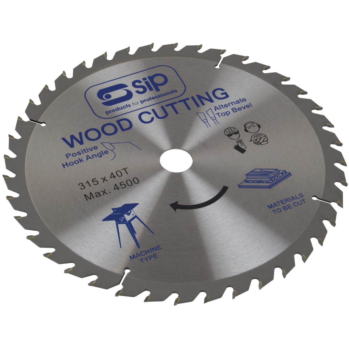 SIP 06158  315mm x 30mm TCT 40T Circular Saw Blade