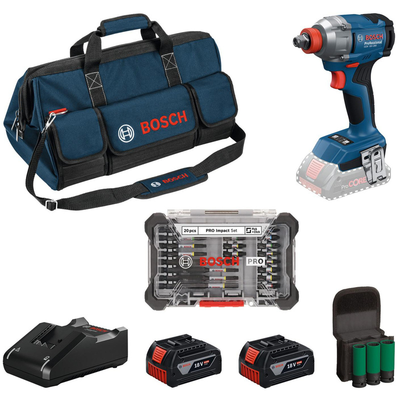Bosch GDX 18V-285 18V 285Nm Brushless Impact Driver / Wrench in Tool Bag