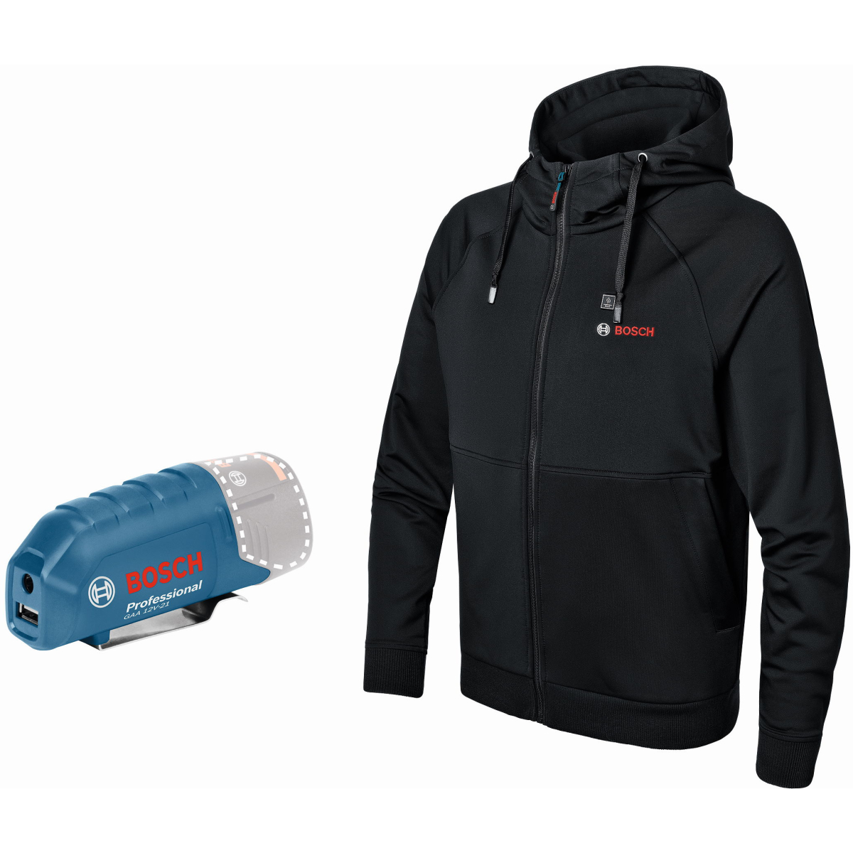 Bosch GHH 12+18V XA 12V/18V Body only Hoodie and 12V Adapter Only