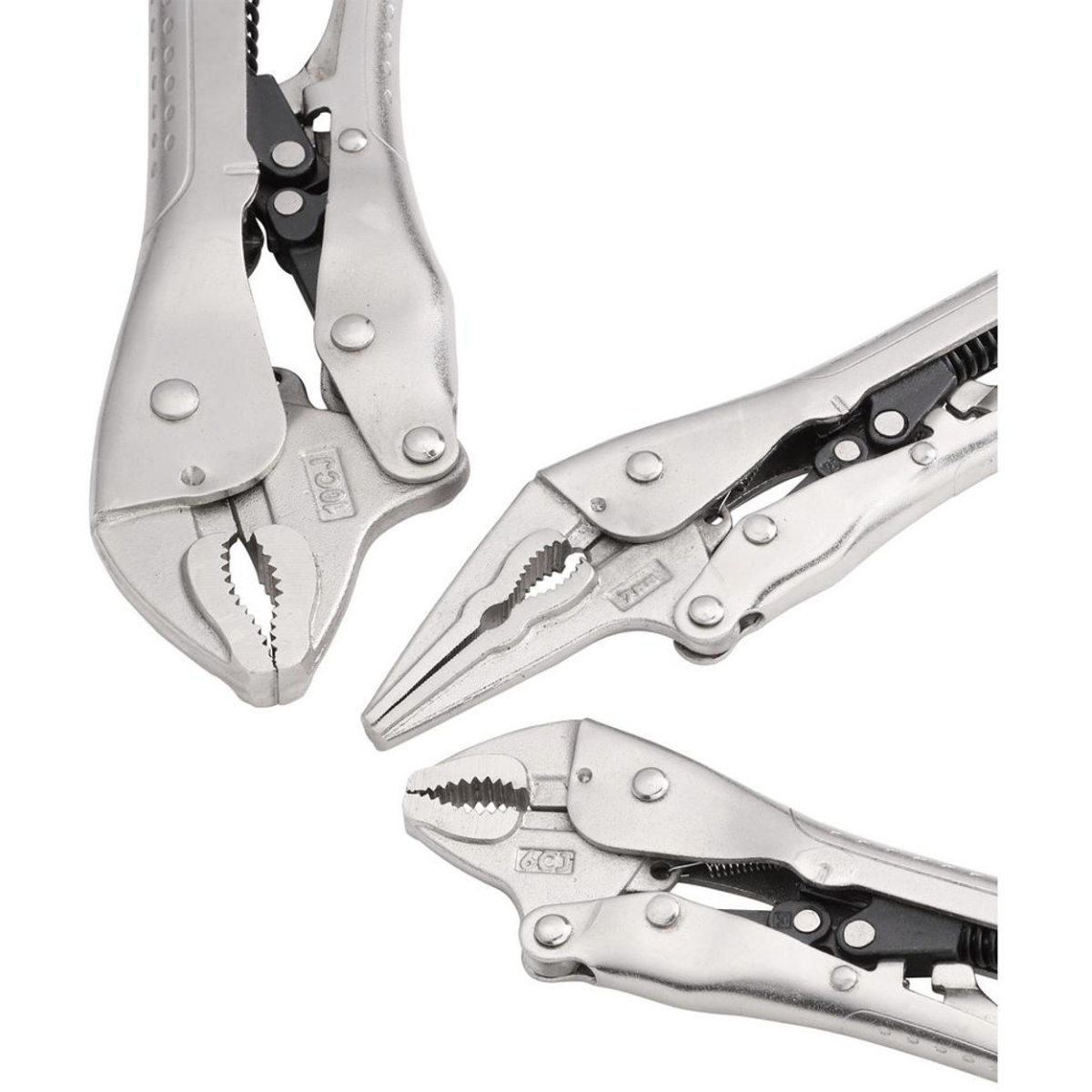 Draper 07103 Auto Locking Pliers Set (3 Piece)