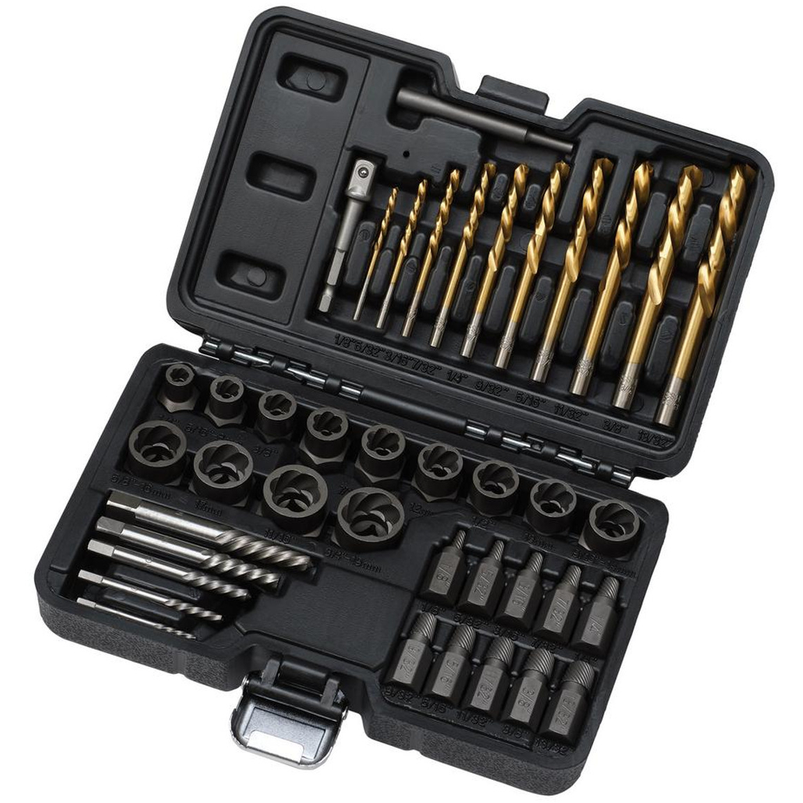 Draper 07120 Bolt Nut Stud Screw Extractor Set (40 Piece)