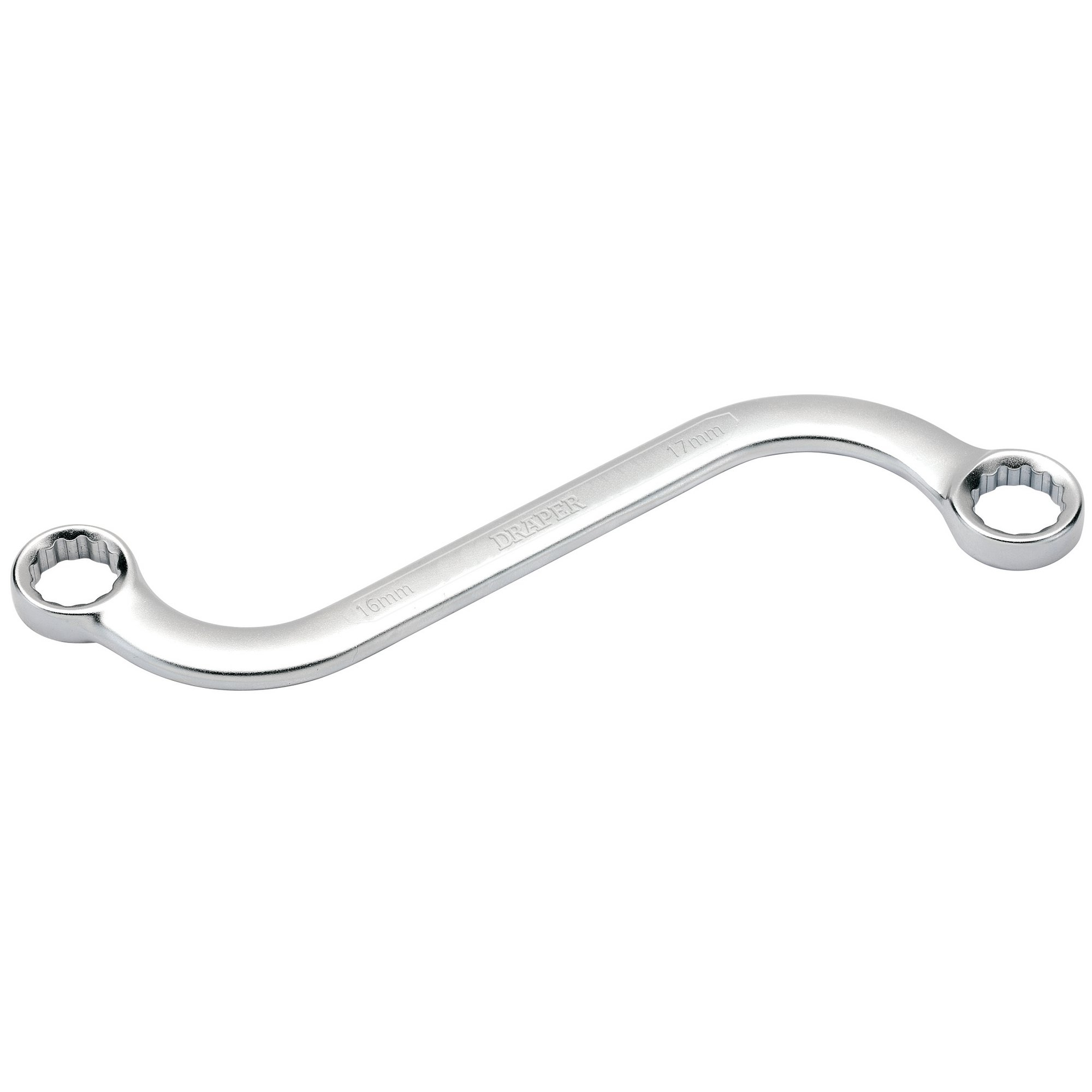 Draper 07211 8237/5/MM 5 Piece S Type (Obstruction) Ring Spanner Set