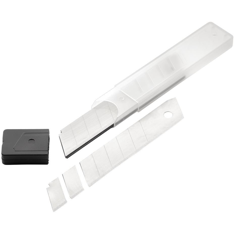 Draper 07591 Snap-Off Segment Knife Blades, 18mm, (Pack of 10)