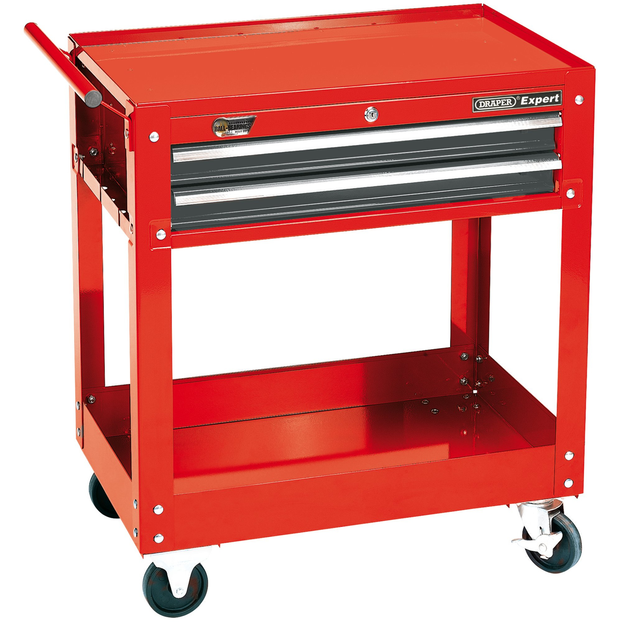 Draper 07635 TT2DB Expert 2 Level Tool Trolley with Two Drawers