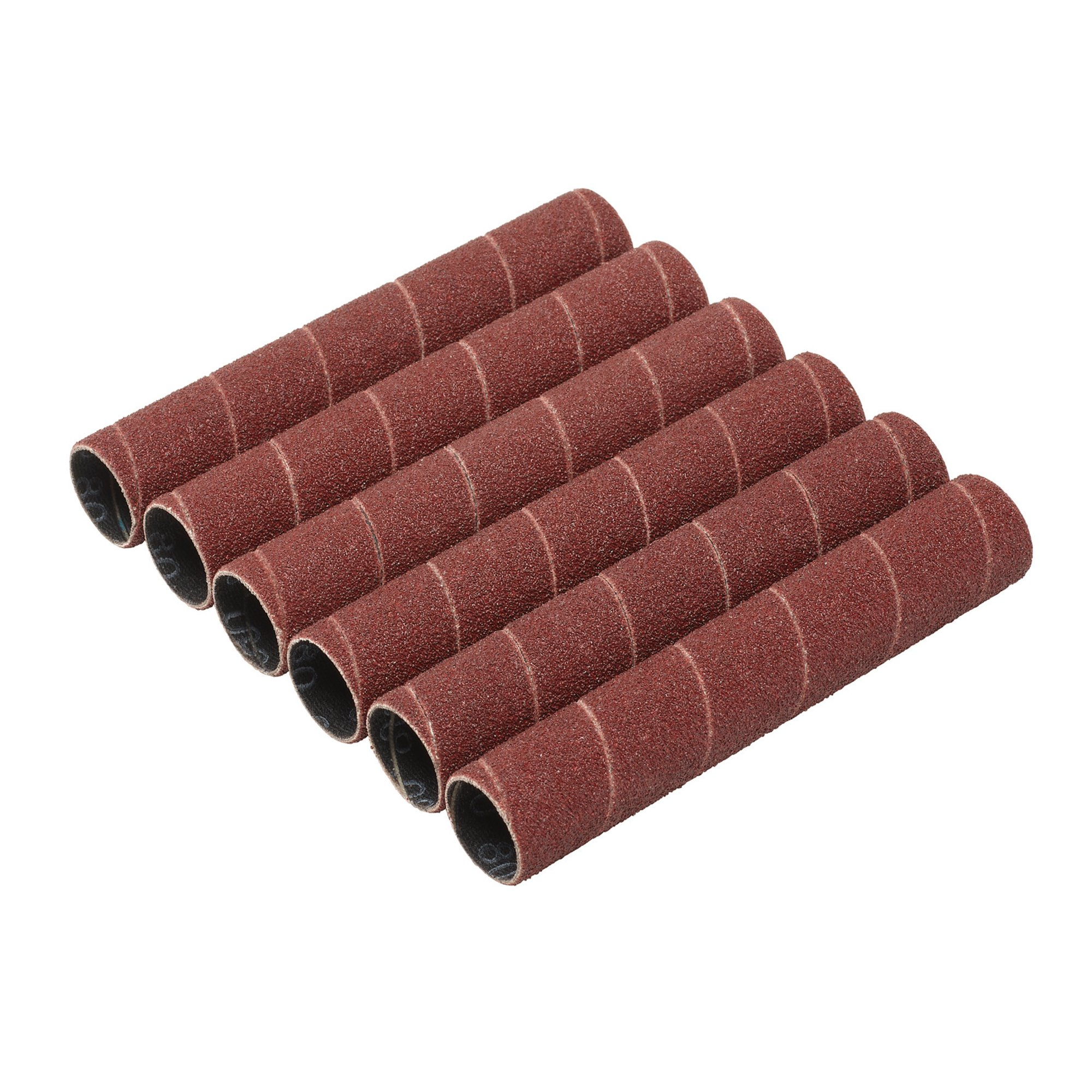 Draper 08402 SSAO2 Aluminium Oxide Sanding Sleeves, 19 X 115mm, 80 Grit (Pack Of 6)