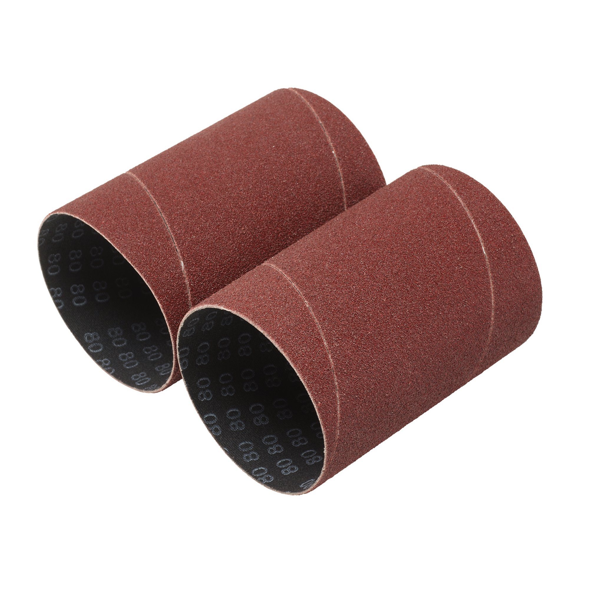 Draper 08406 SSAO6 Aluminium Oxide Sanding Sleeves, 75 X 115mm, 80 Grit (Pack Of 2)