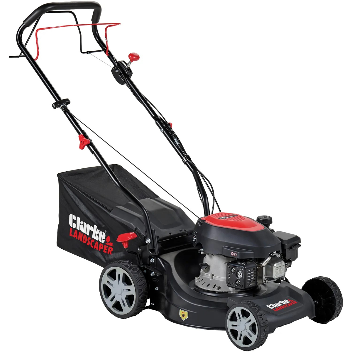 Clarke 2345682 Landscaper CSP41LM 41cm Self Propelled Petrol Lawnmower with Recoil Start