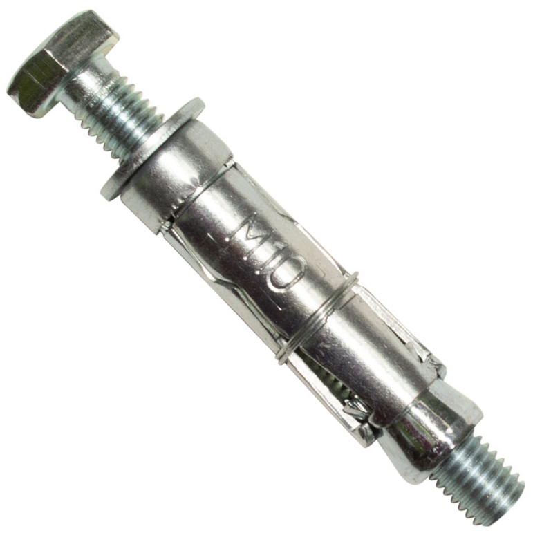 Masonmate 0865L610 M6 x 10 Shield Anchors Loose Bolt Box of 50