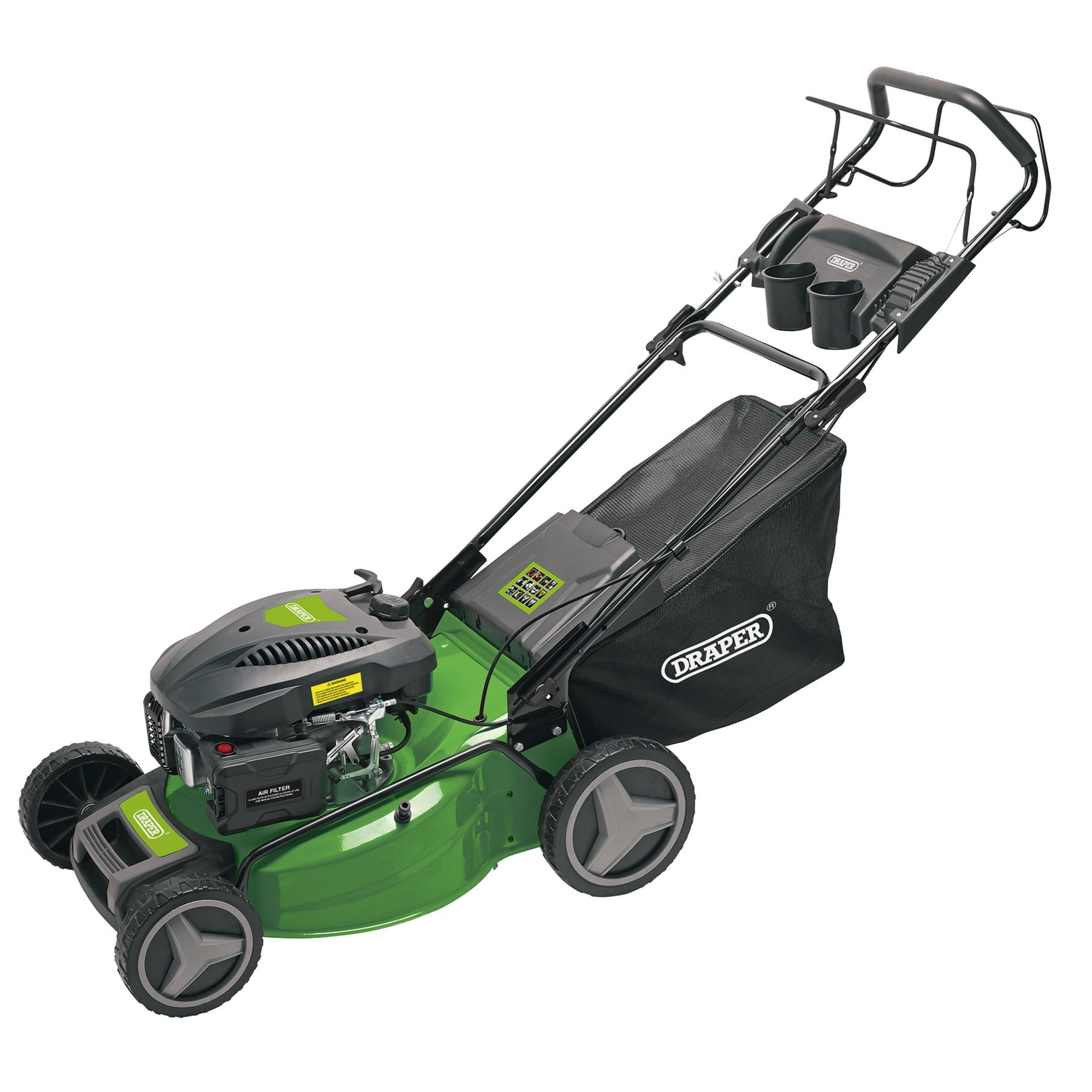 Draper 08673 LMP510 510mm Self-Propelled 4 Stroke Petrol Lawn Mower (173cc/4.4HP)