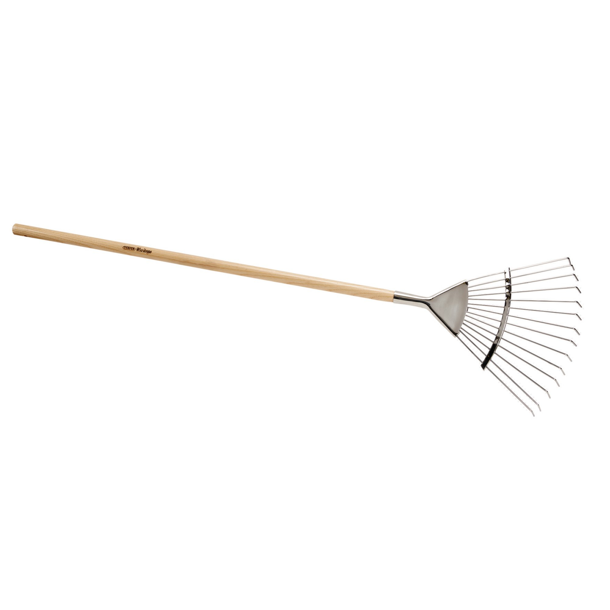 Draper 08975 JH/LR/SR Heritage Junior Stainless Steel Lawn Rake