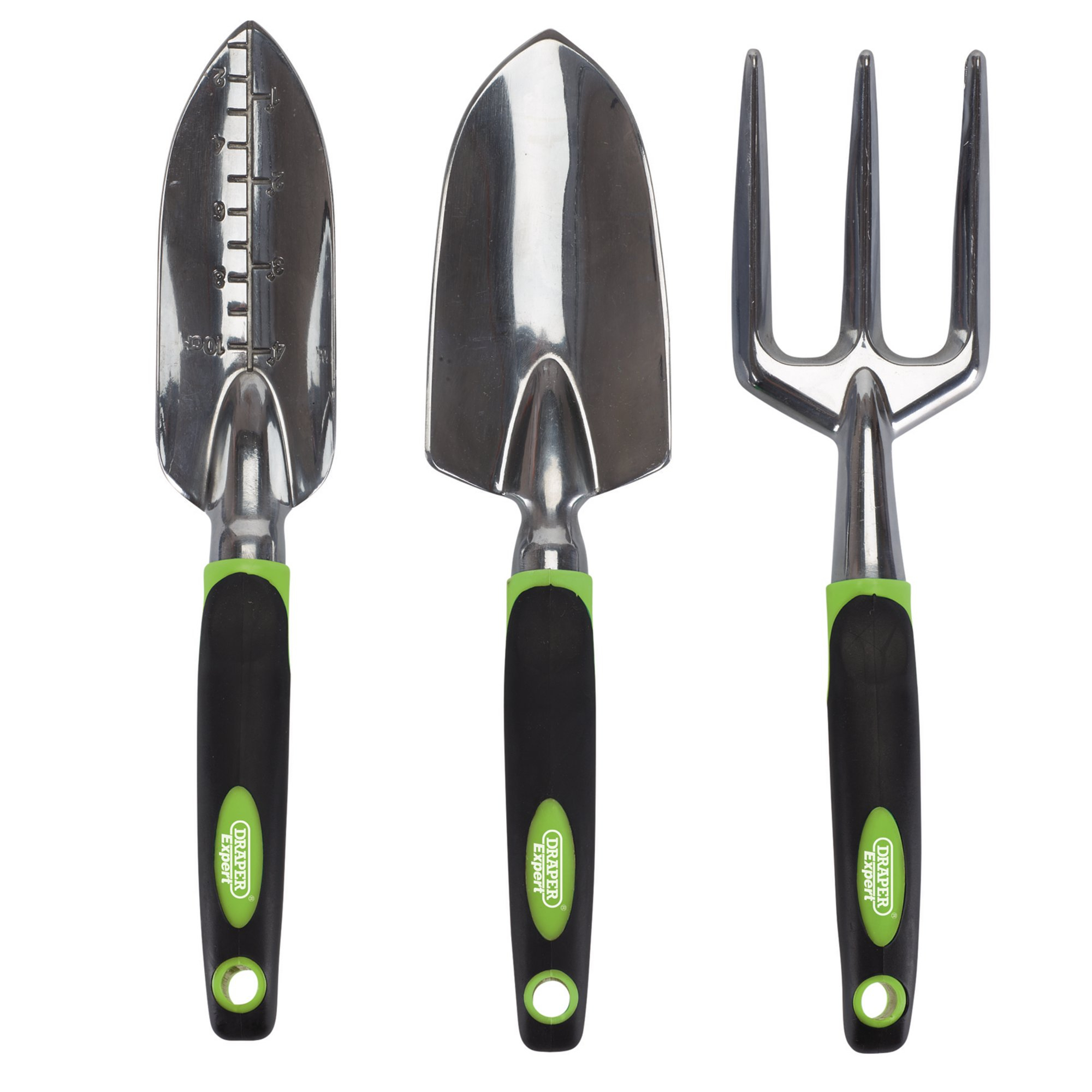 Draper 08992 AGCT/SET Aluminium Hand Fork And Trowel Set (3 Piece)