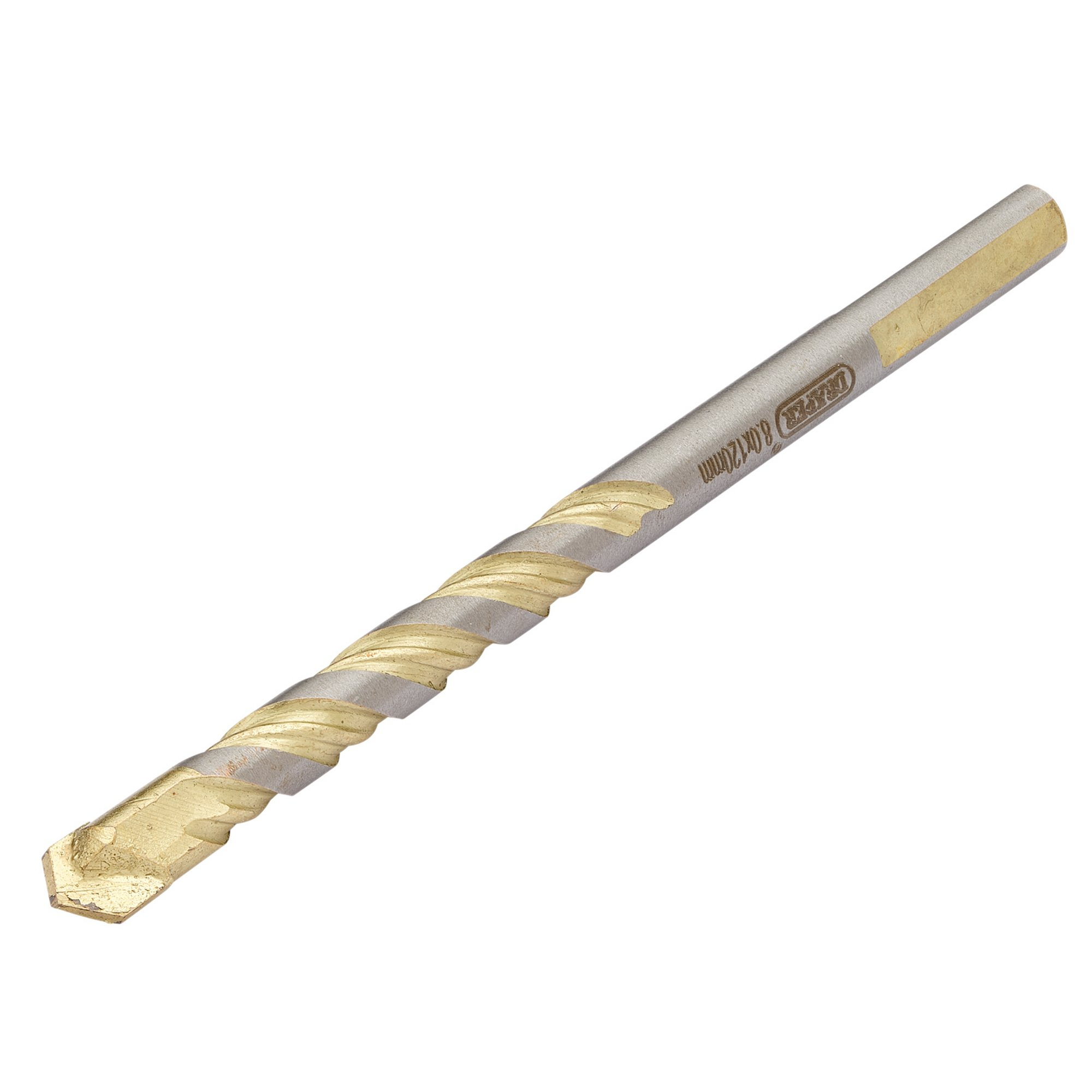 Draper 09077 DBMCS Multi Construction Tct Drill Bit, 8.0 X 120mm