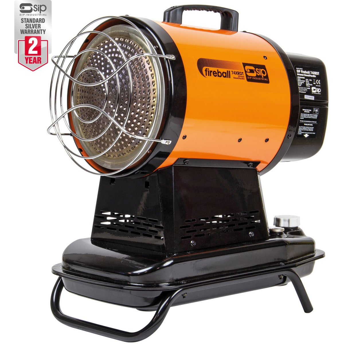 SIP 09311 FIREBALL 74XRDT Infrared Diesel Heater