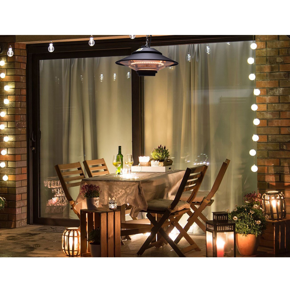 SIP 09587 Universal Halogen Hanging Heater