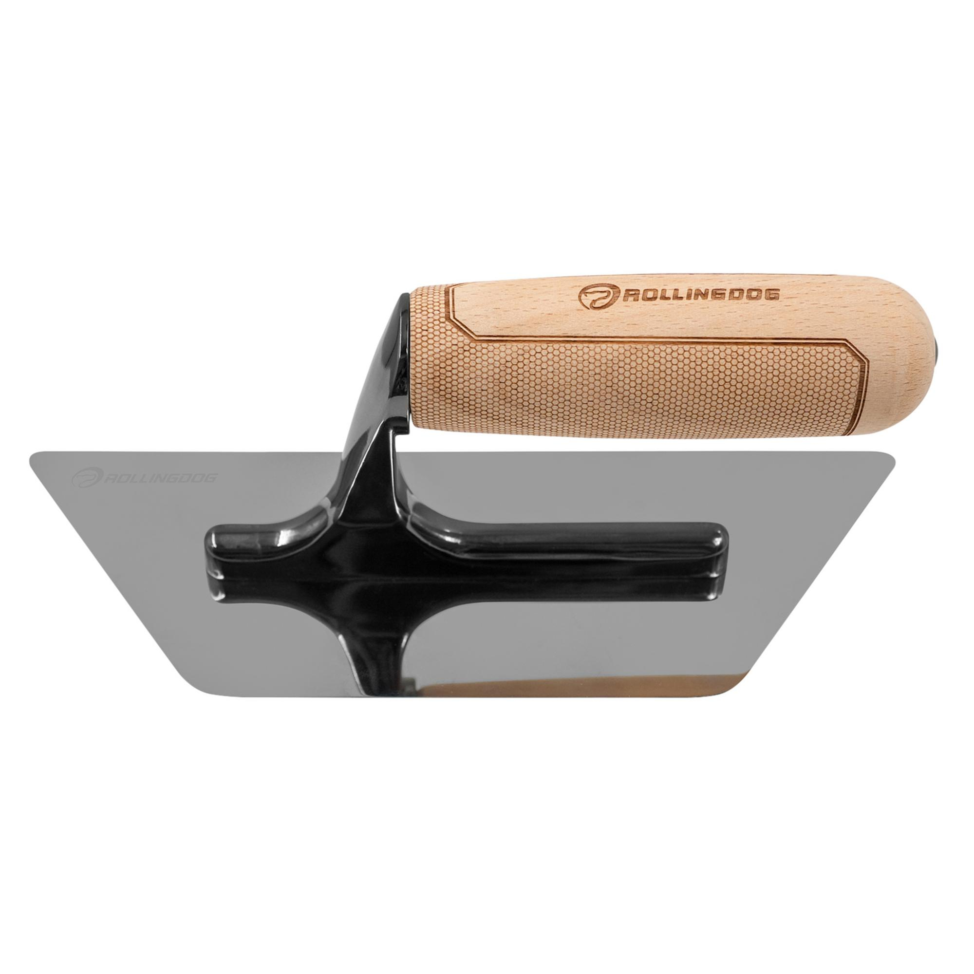 Draper 09646 50513 Rollingdog Doberman&#8482; Venetian Trowel, 240 X 130 X 100mm