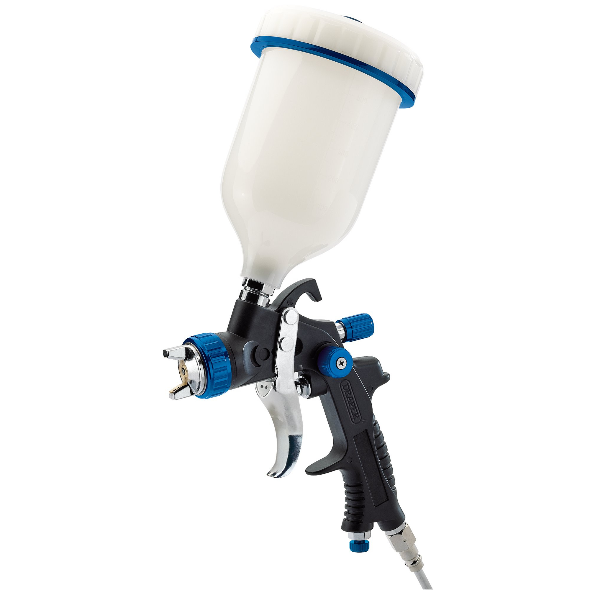 Draper 09707 GSG5-COMP-600 600 Mlgravity Feed HVLP Composite Body Air Spray Gun