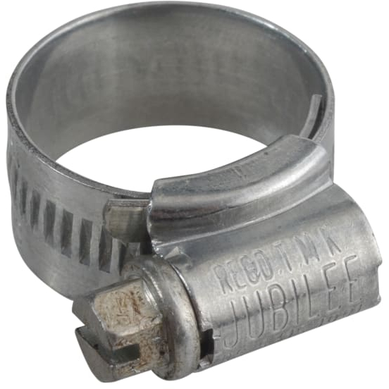 Jubilee 0MS JUB0 Zinc Coated Steel Clip Size O 16-22mm (5/8-7/8") - BS22