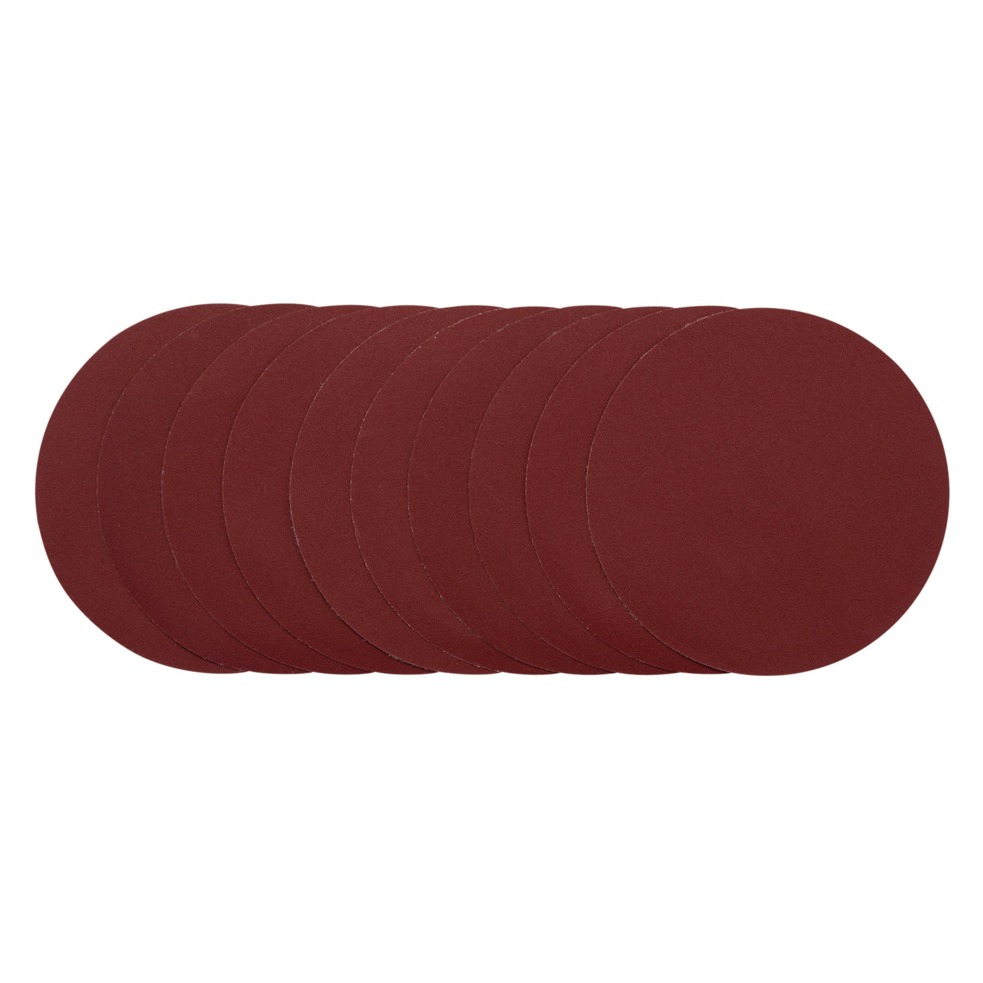 Draper 10349 SDHAL200 Sanding Discs, 200mm, 240 Grit (Pack Of 10)