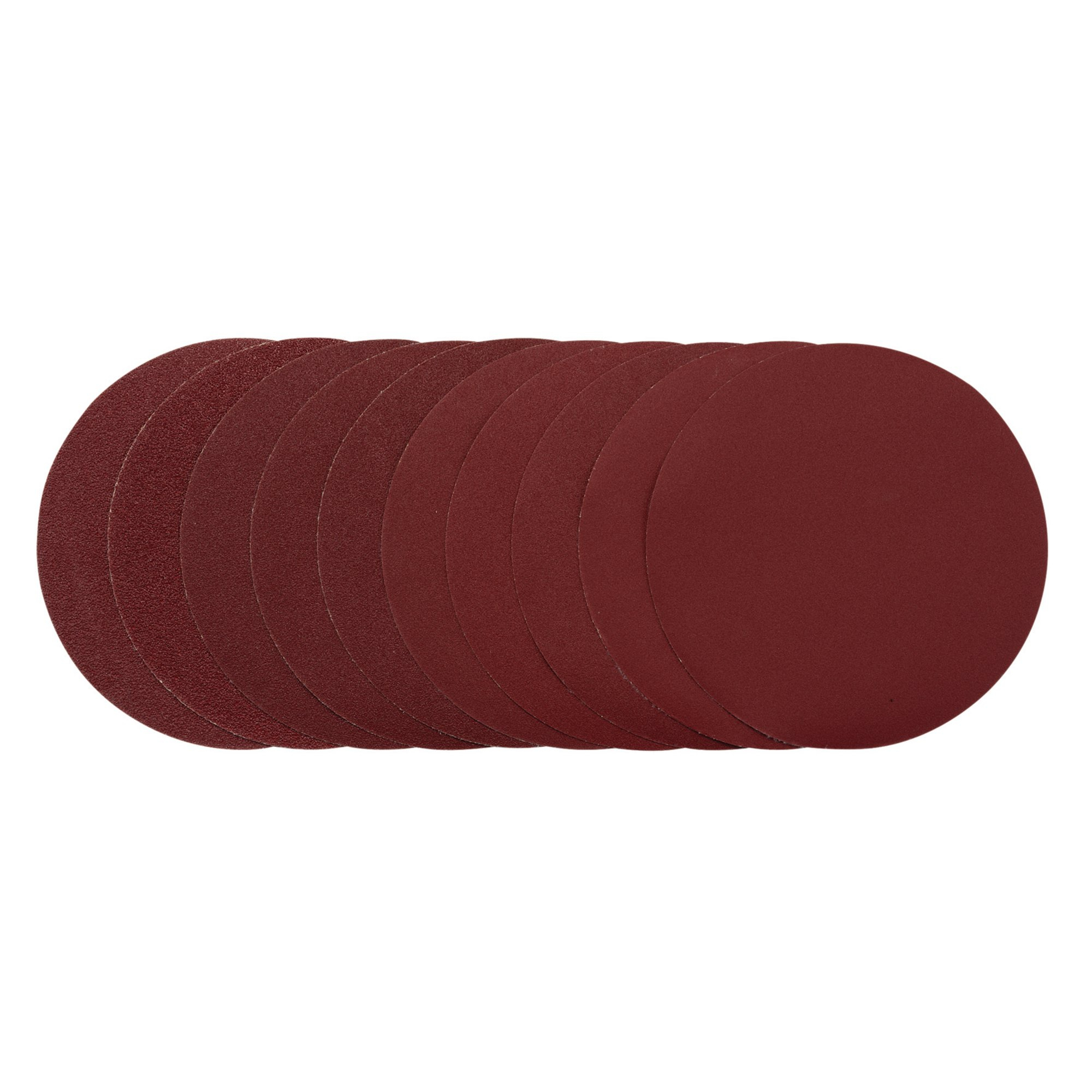 Draper 10364 SDHAL200 Sanding Discs, 200mm, Assorted Grit (Pack Of 10)