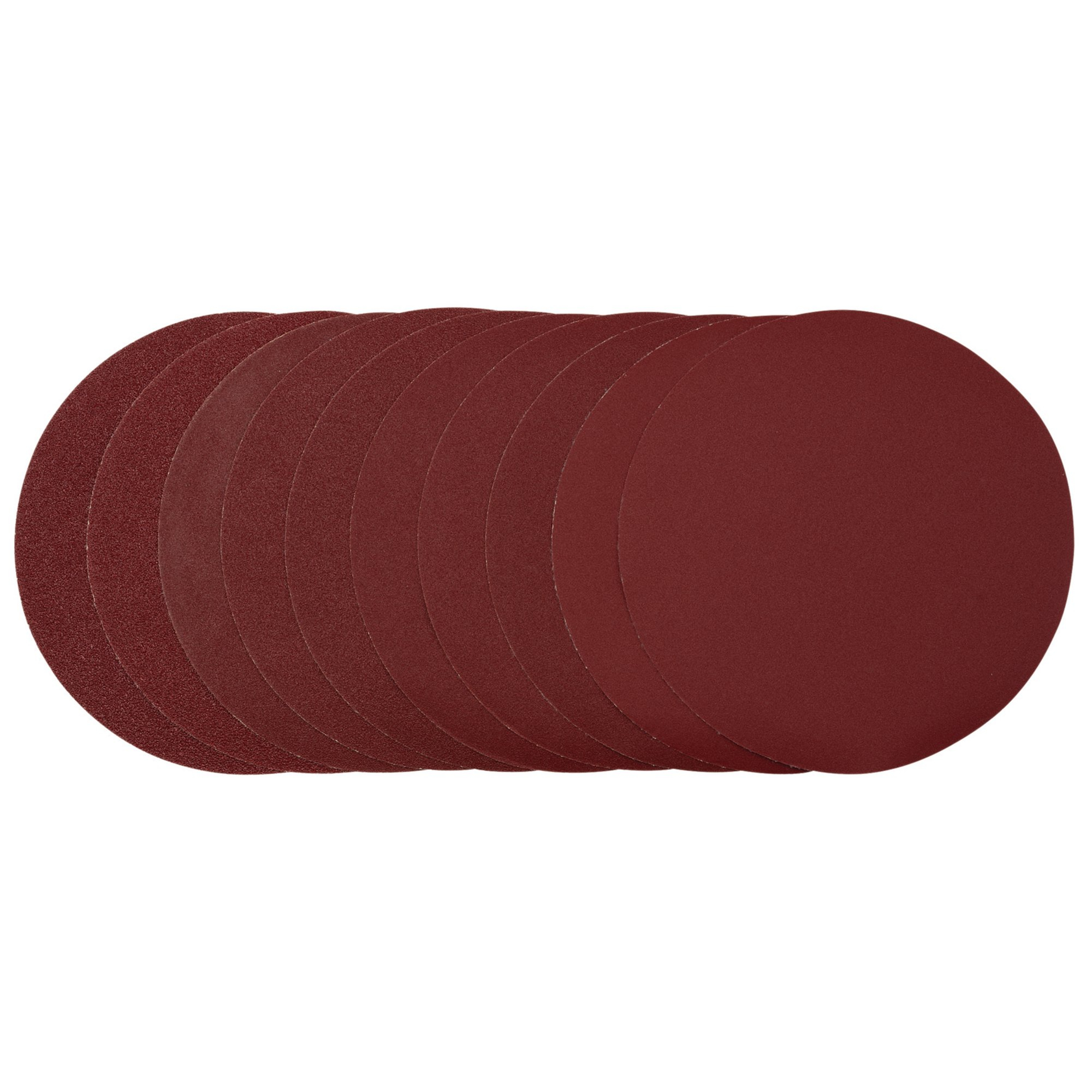 Draper 10621 SDHAL230 Sanding Discs, 230mm, Assorted Grit (Pack Of 10)