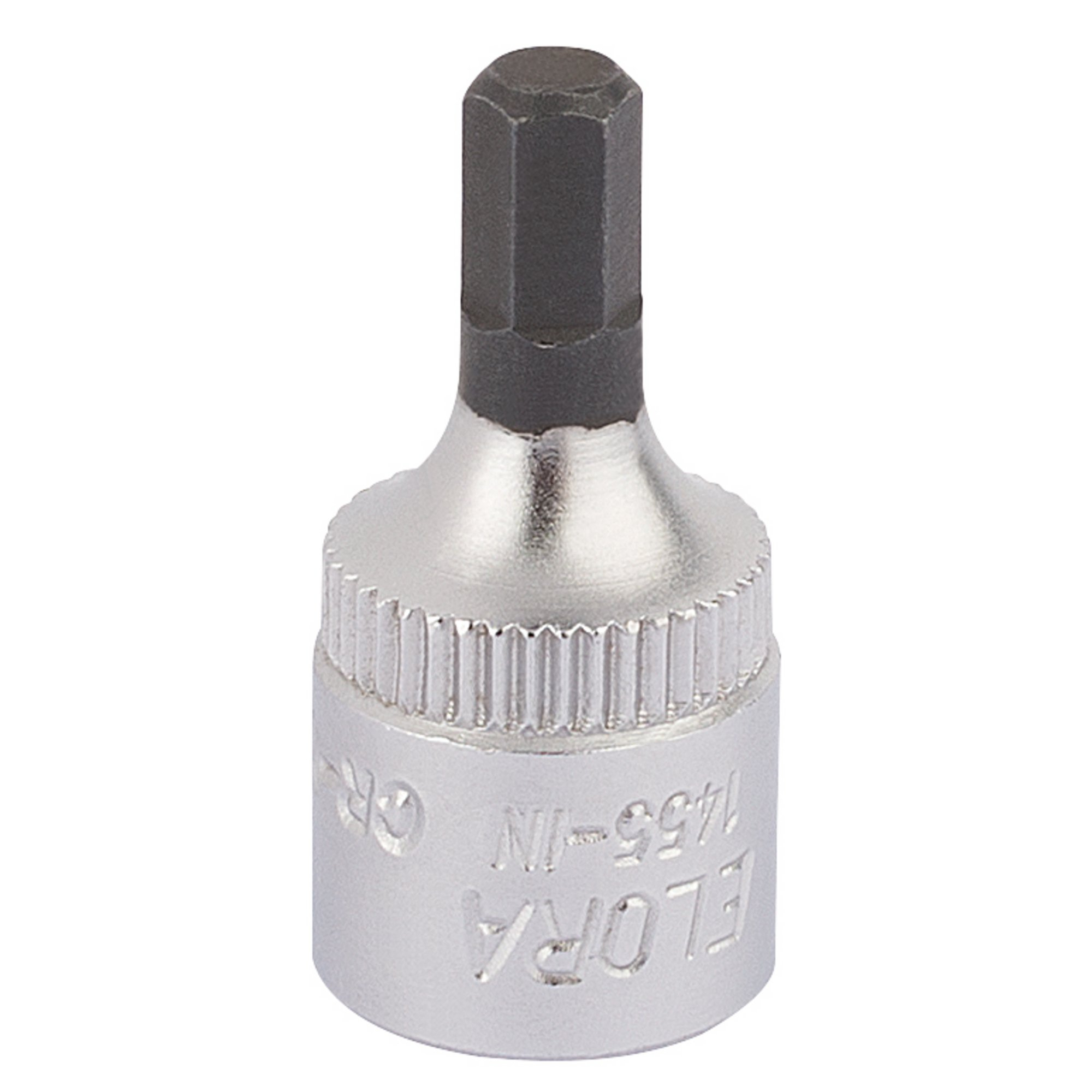 Elora 1455-IN 4mm 1/4" Square Drive Hexagon Screwdriver Socket 11125