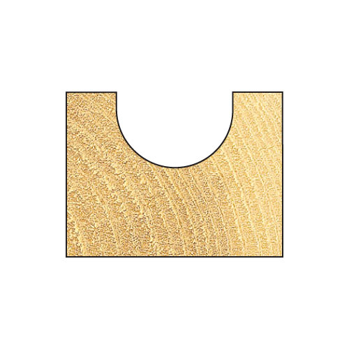 Trend 12/7X1/2TC Radius cutter 7mm radius