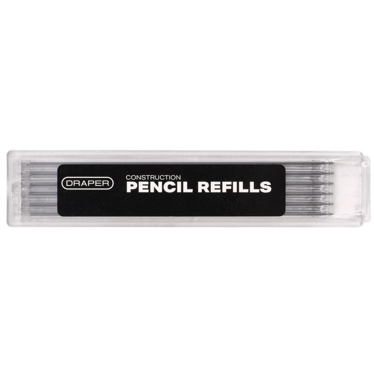 Draper 12125 Replacement Graphite Refills for Construction Pencil 12106 (Pack of 6)