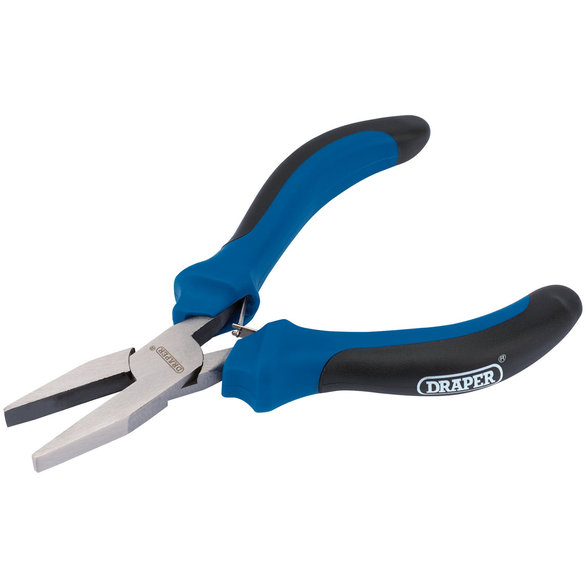 Draper 12536 MPFNSG 115mm Soft Grip Flat Nose Mini Pliers