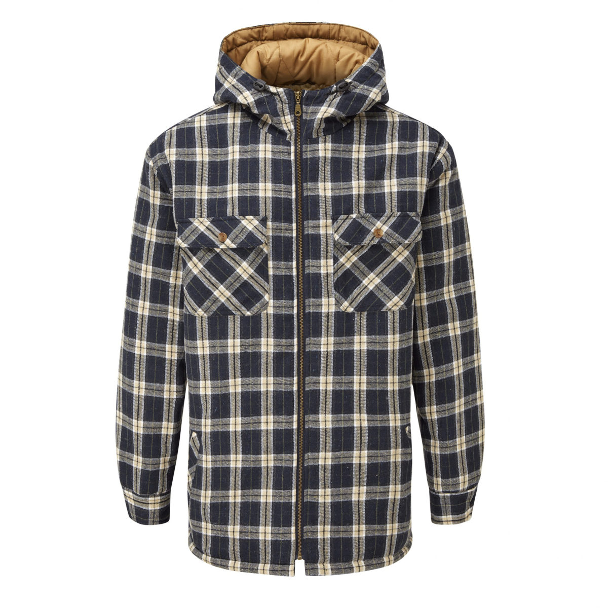 Fort 125 Penarth Padded Hoodie Shirt 