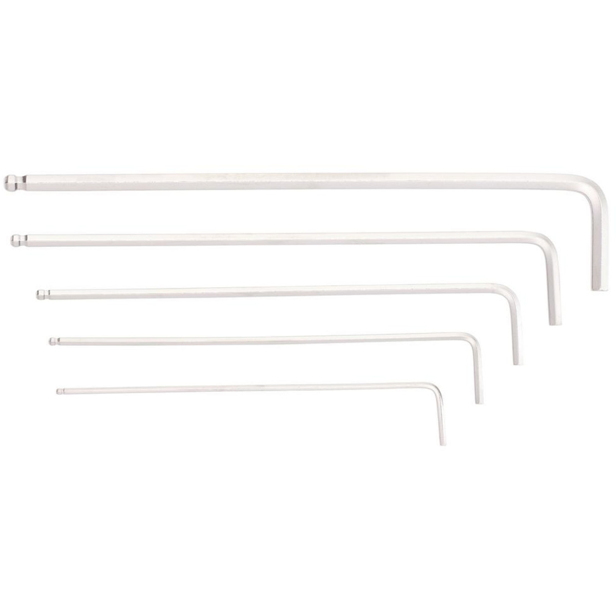 Draper 12809 Metric Extra Long Arm Ball End Hex Key Set (9 Piece) 