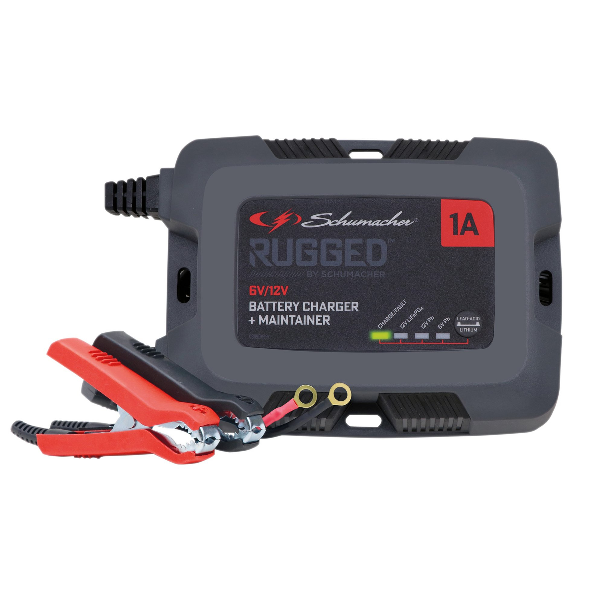 Draper 12881 SPX457 Schumacher&#174; Rugged Spx457, 1 A 6/12 V Battery Charger And Maintainer
