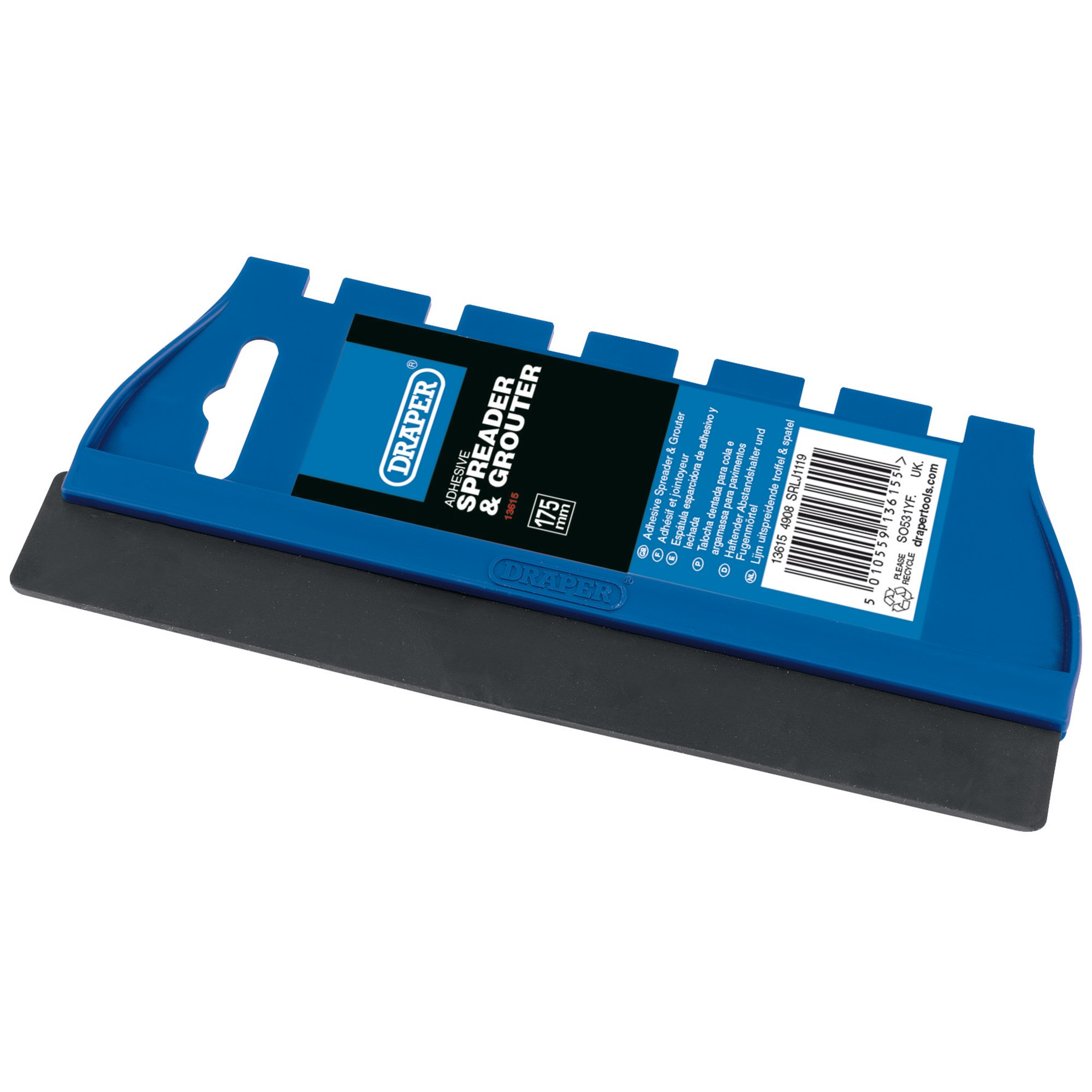 Draper 13615 4908 175mm Adhesive Spreader and Grouter